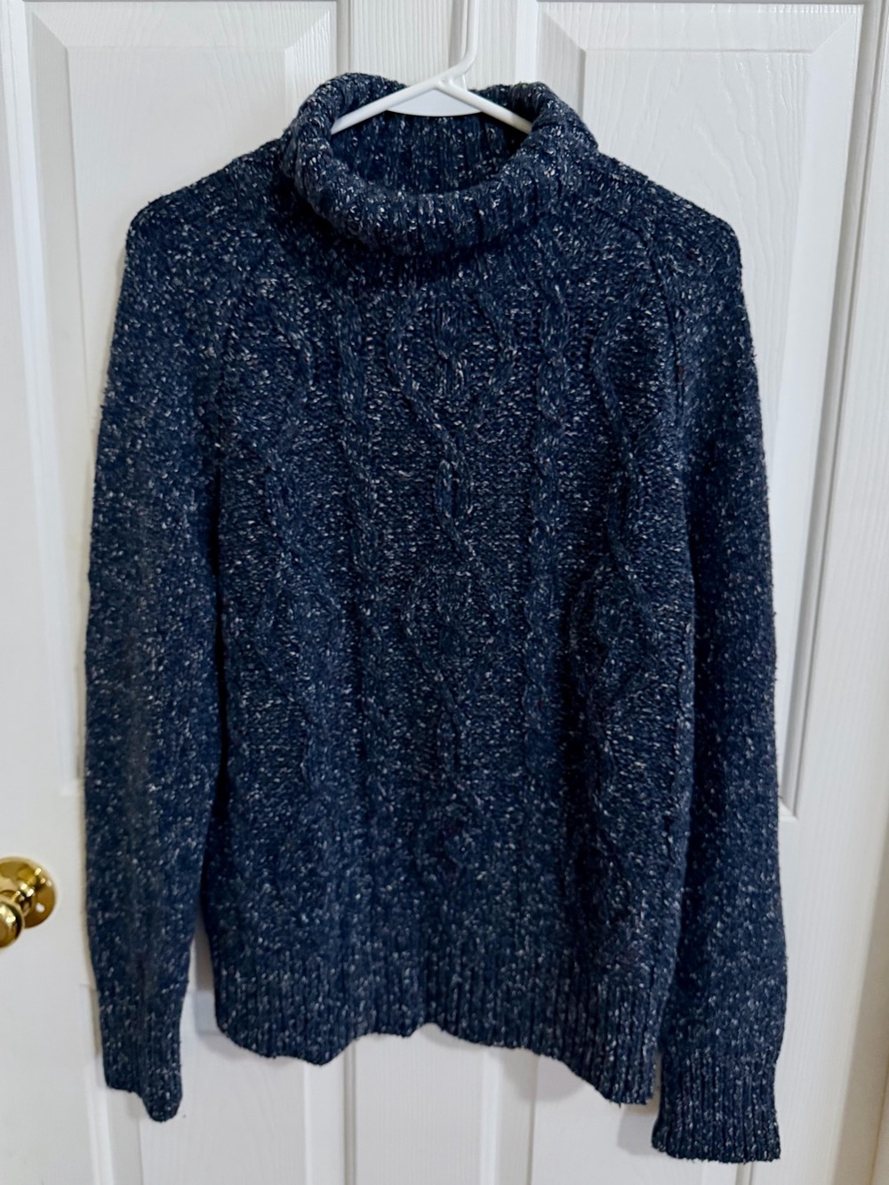 Dress Barn Petite Turtleneck Cable Knit Sweater